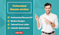 deliver professional resume maker and tech cv writing service