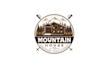 design mountain house ski restaurant logo