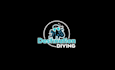 design outstanding exotic scuba diving trips logo