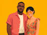 create couples art vector portrait