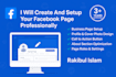 facebook page create and setup