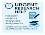 edit and guide on research project, essays, discussions, and assignments editing