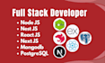 develop full stack scalable web app using react, node, mongodb, postgresql, ai