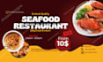 design pizza banner, food poster , burger flyer in 24 hours