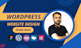 design and develop a professional wordpress website