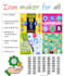 create icon, logo, symbols for all setups