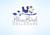 design outstanding bluebird childcare logo