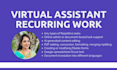 be dedicated virtual assistant for daily recurring task