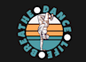 do dance studio vintage logo design with express delivery