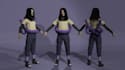 stylized 3d metahuman character, fantasy model, sci fi, lewd 3d model, ue5 rig