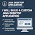 Build a custom java desktop application by Stodor99 | Fiverr