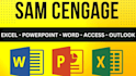 do sam cengage ms word task, microsoft office, excel, access