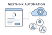 automate IT workflows using powershell, bash and nexthink