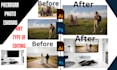 do face swap, bulk photo editing, face retouching and background replacement