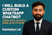 build whatsapp automation and chatbot using official facebook API
