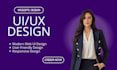 create a stunning websites UI design using figma