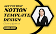 notion template custom notion expert  in 24 hours