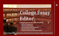 professionally edit college application essays and personal statements