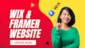 build wix website design or redesign , wix ecommerce