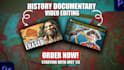 do history video and documentary video editing