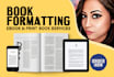design your ebook, paperback, and print book layout