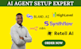 vapi bland synthflow gohighlevel n8n retell elevenlabs ai voice calling ai agent