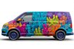 do attractive car wrap design and vehicle wrap design