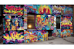 create graffiti pop art canvas designs and murals
