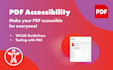 make any PDF accessible and fix all accessibility issues