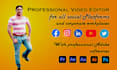 do professional birthday and anniversary video editting
