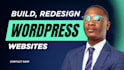 design, redesign wordpress website, wordpress website development