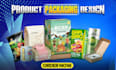 do product packaging design and gift box design, label and pouch design