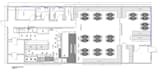 create 2d floor plan, elevations for your coffee shop or restaurant