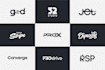 design monogram, lettermark, wordmark typography logo design
