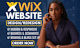 redesign wix website design wix website design wix develop wix website design