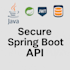 java spring boot rest API with jwt authentication and any database
