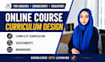 develop online course content and curriculum