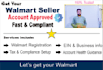 walmart seller account creation and ein etc