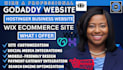 design godaddy ecommerce website hostinger website, godaddy website redesign wix