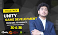 develop a complete unity game 2d 3d mobile desktop webgl