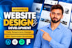 do website development, wordpress website and wordpress business website