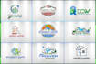 make window cleaning ,home cleaning , junk removal and cleaning service logo
