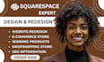 squarespace website design squarespace website redesign squarespace website