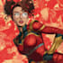 superhero character for comics