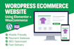 build a stunning wordpress website with woocommerce