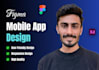 do mobile app design and figma app design