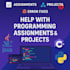 help you with programming projects and coding tasks