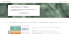 design an online portfolio