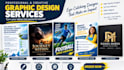 design academic school, film poster, sport post, logo design, educational flyers