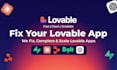complete your loveable and replit app